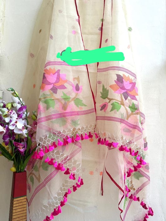 Jamdhani unstitched suits