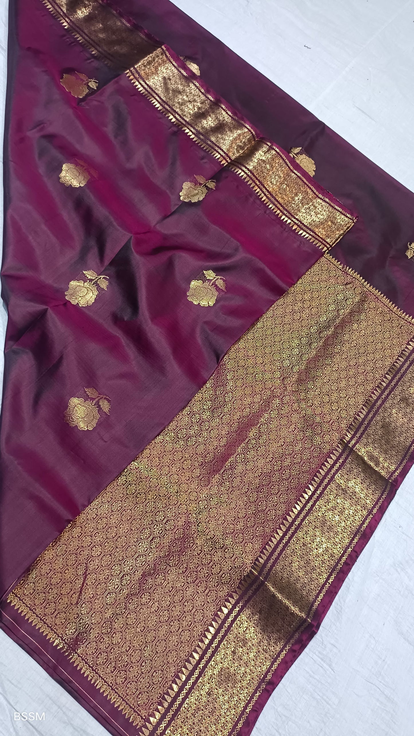 Katan silk saree
