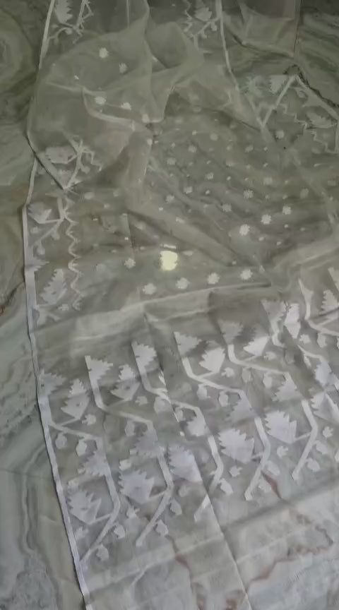 Resham silk jamdani sarees