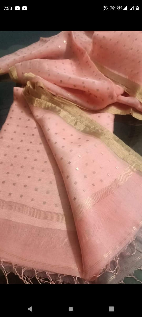 Muslin silk sarees
