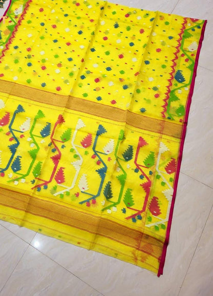 Reshma silk jamdani saree