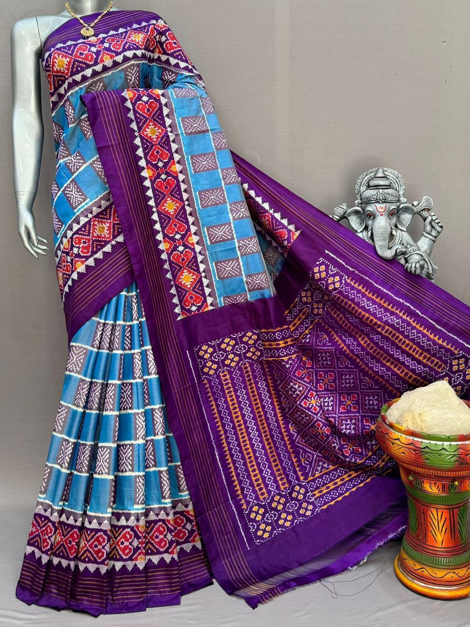 Ikkat sarees