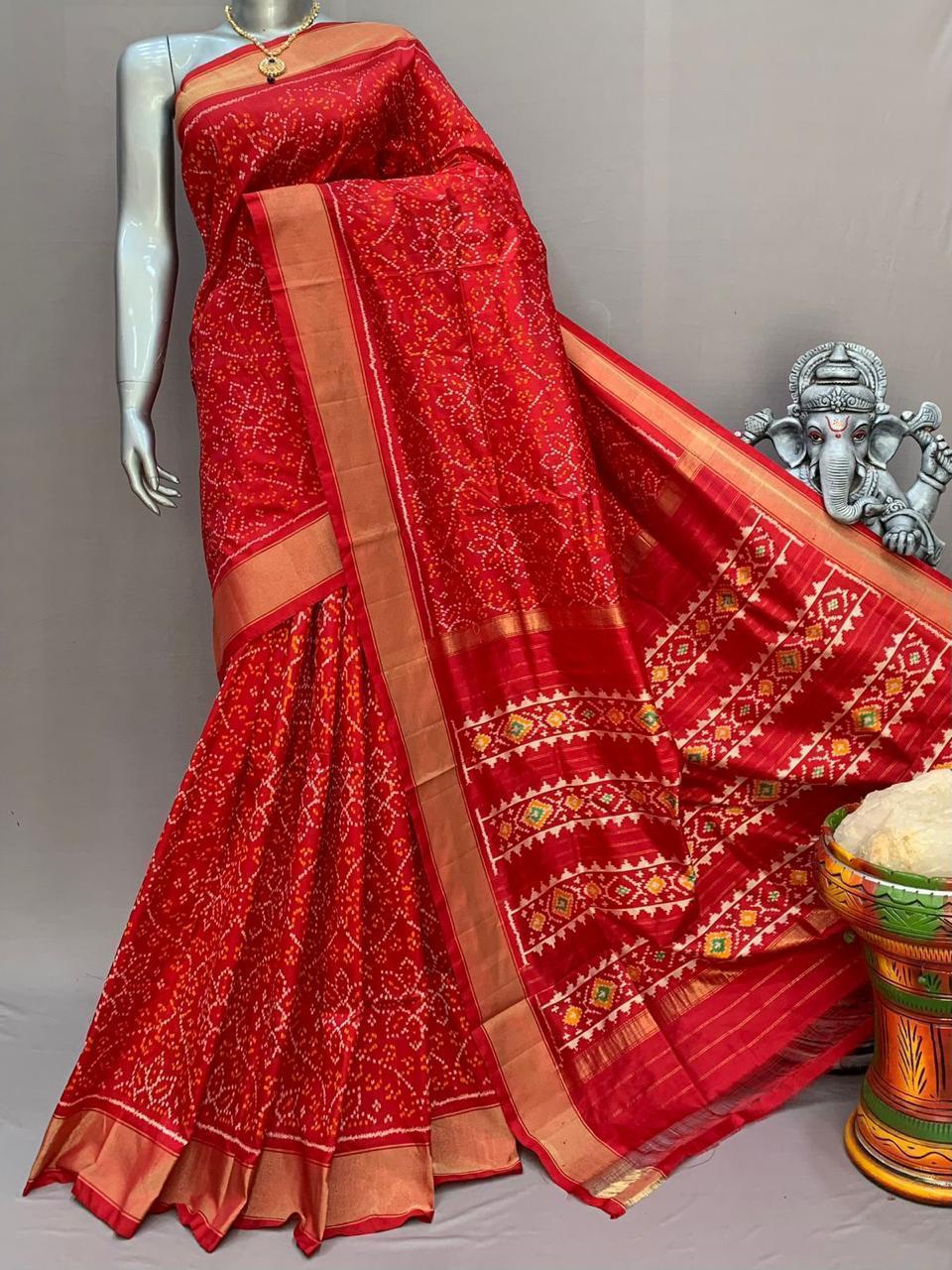Ikkat sarees