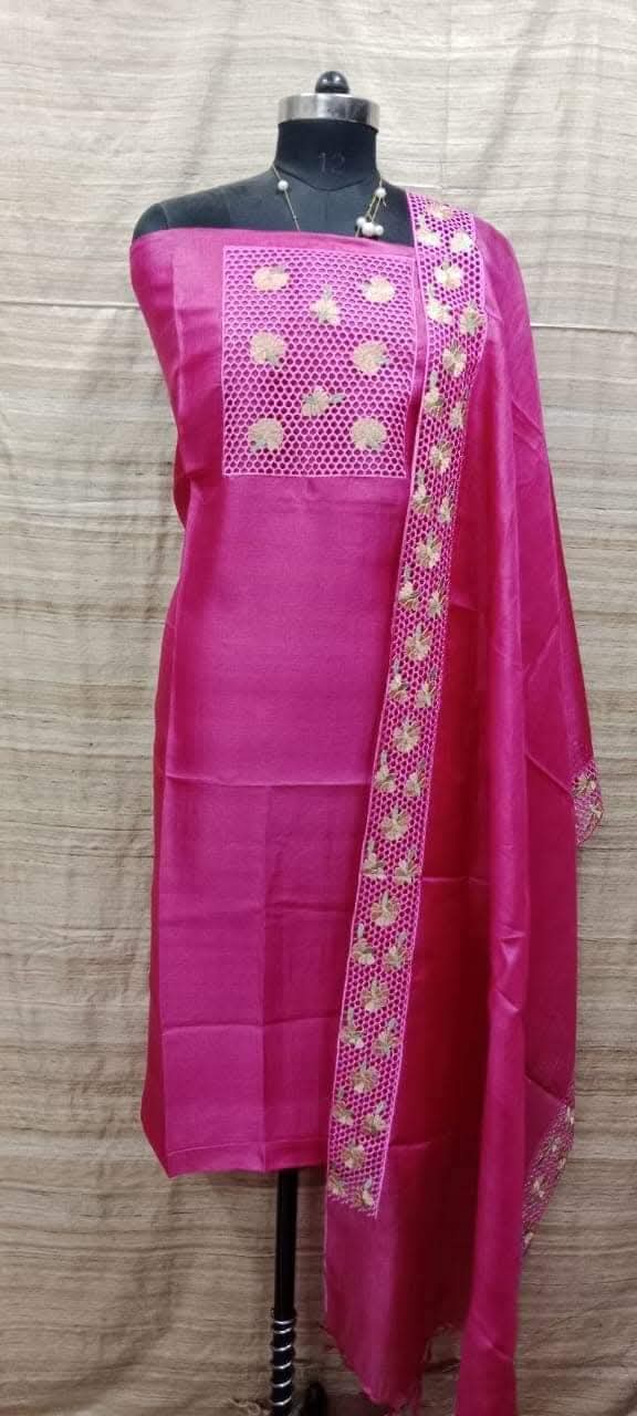 Tussar silk suits