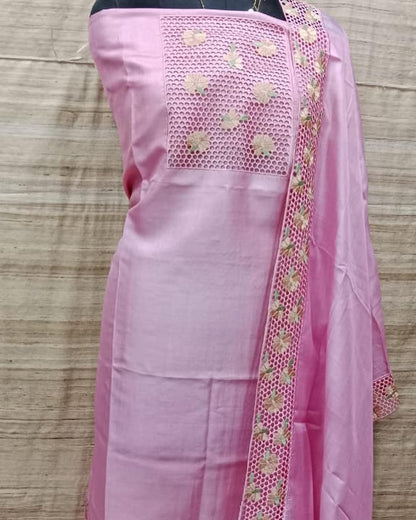 Tussar silk suits