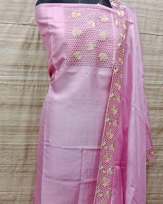 Tussar silk suits