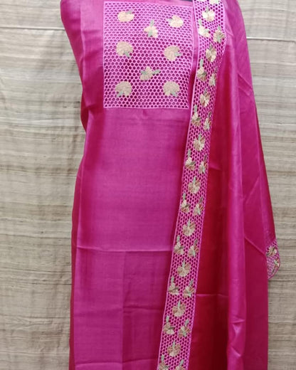 Tussar silk suits