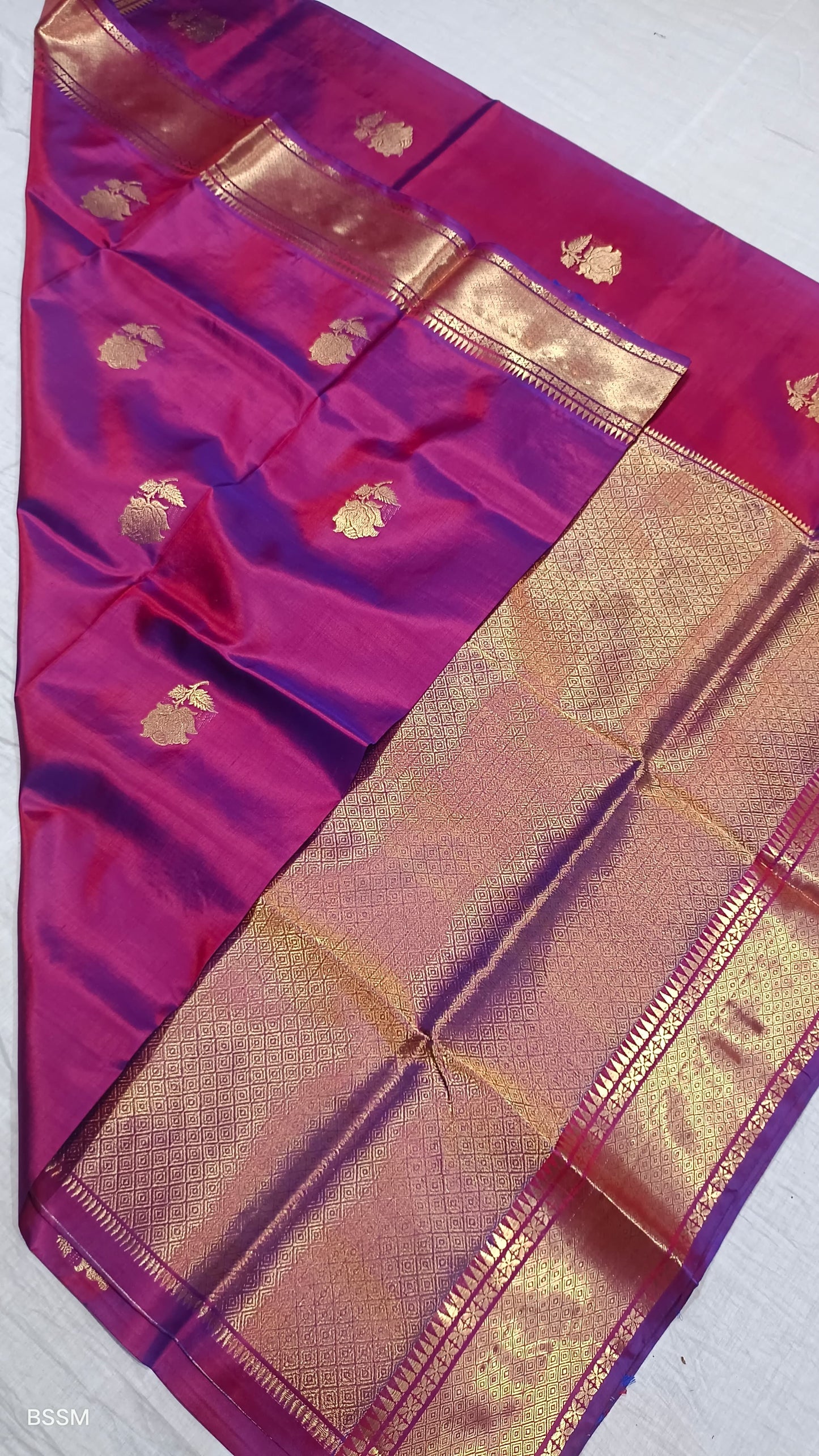 Katan silk saree