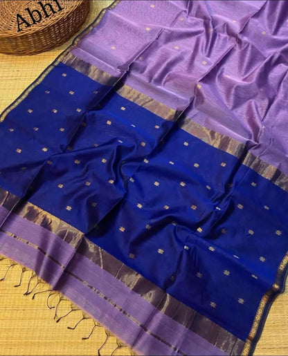 Maheshwari handwoven handloom saree