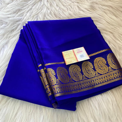 Pure mysore crepe silk sarees
