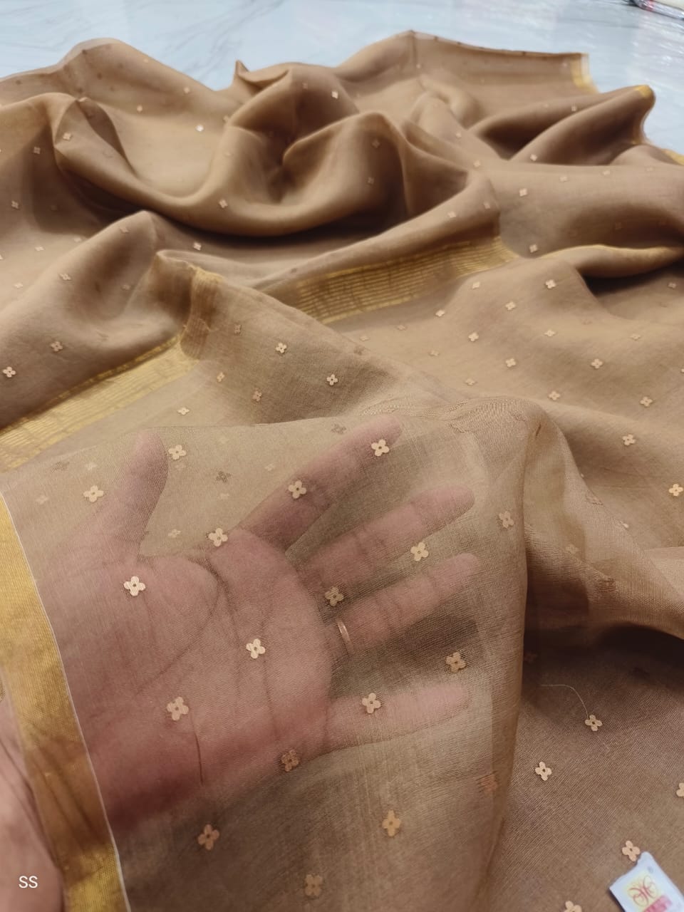 Muslin silk sarees