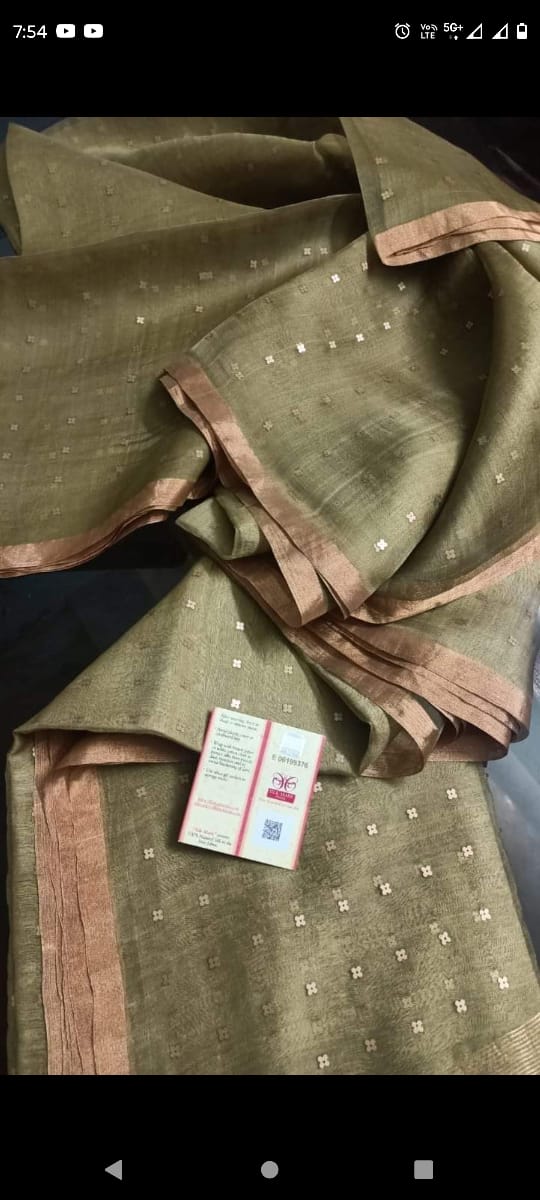 Muslin silk sarees