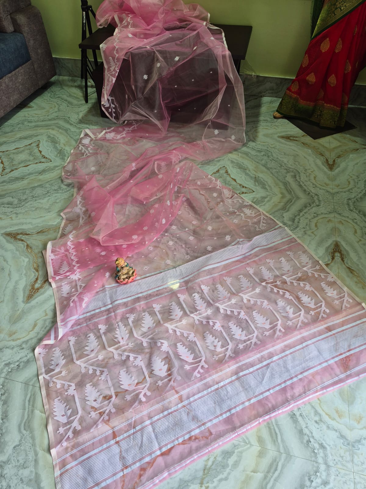 Reshma silk jamdani saree