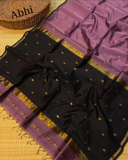 Maheshwari handwoven handloom saree
