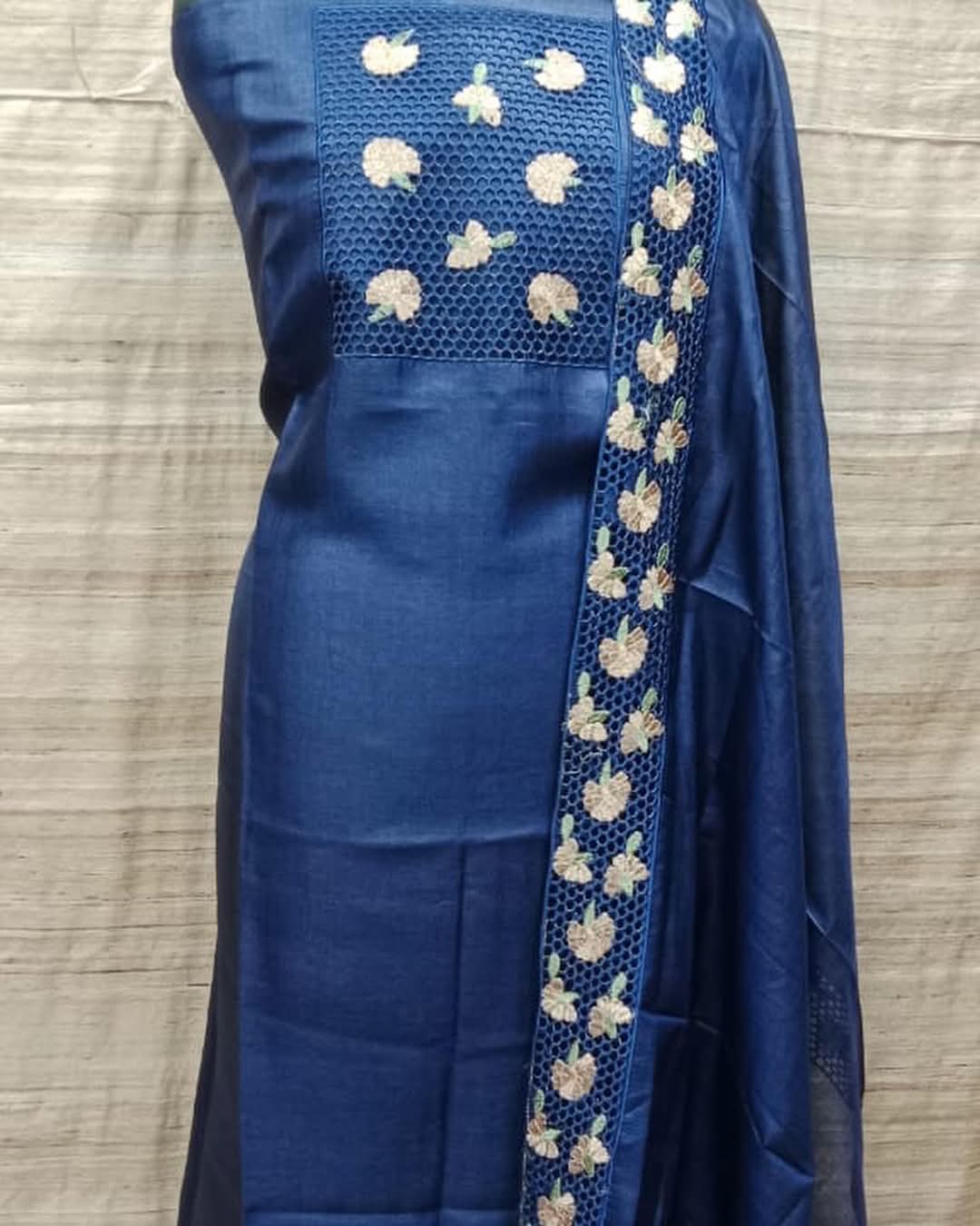 Tussar silk suits