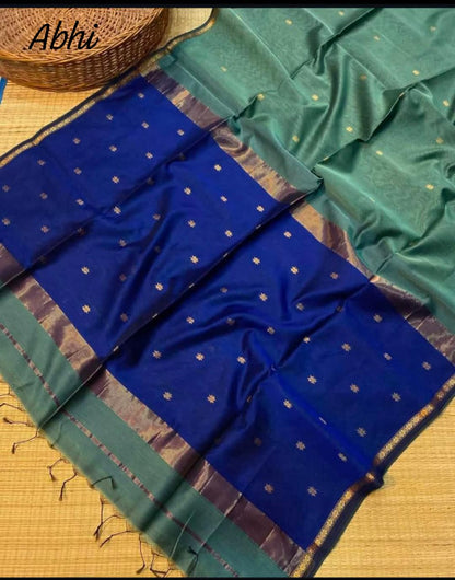 Maheshwari handwoven handloom saree