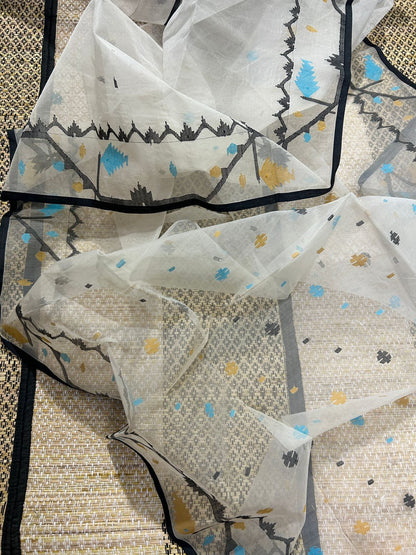 Reshma silk jamdani saree