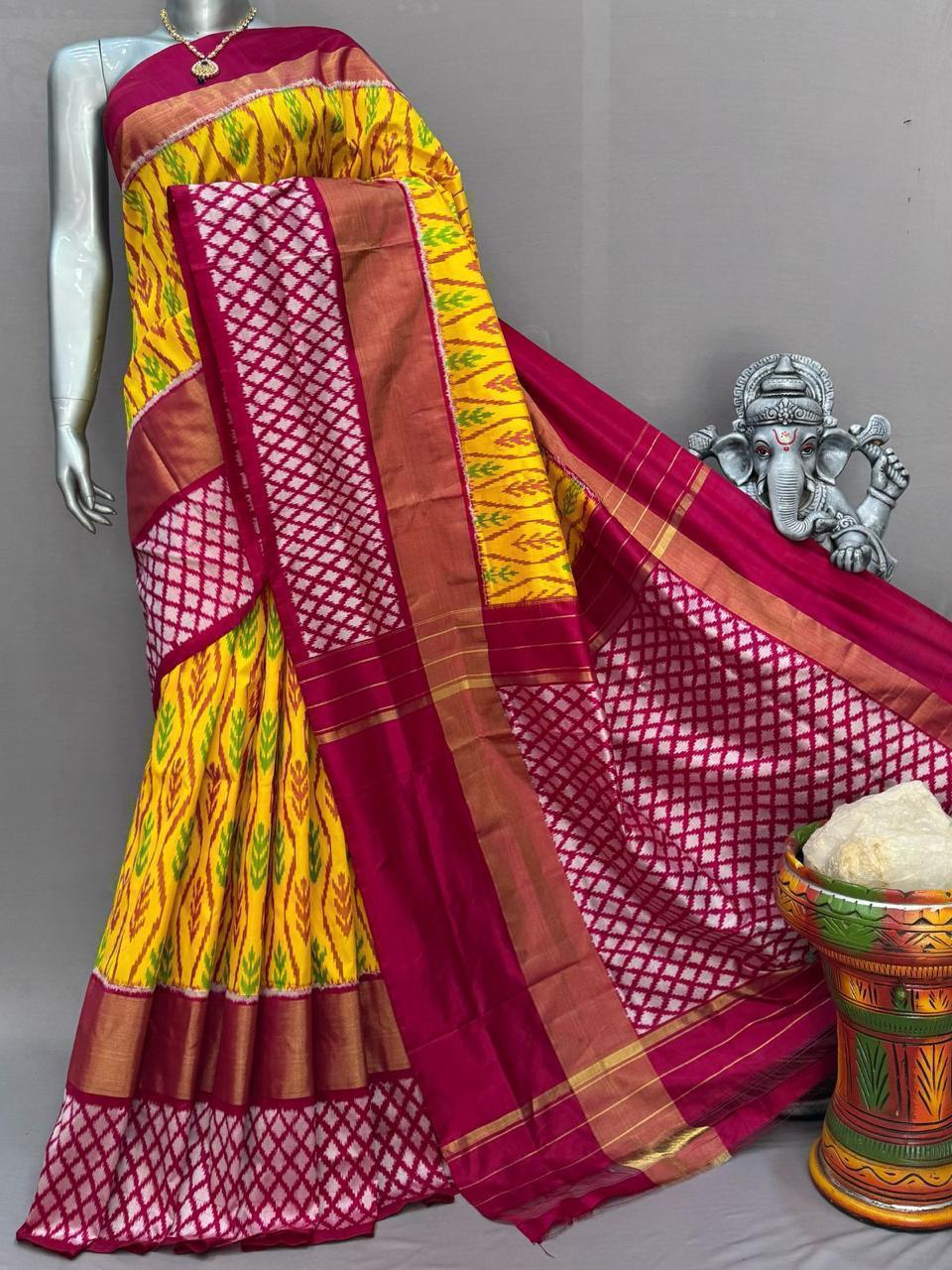 Ikkat sarees