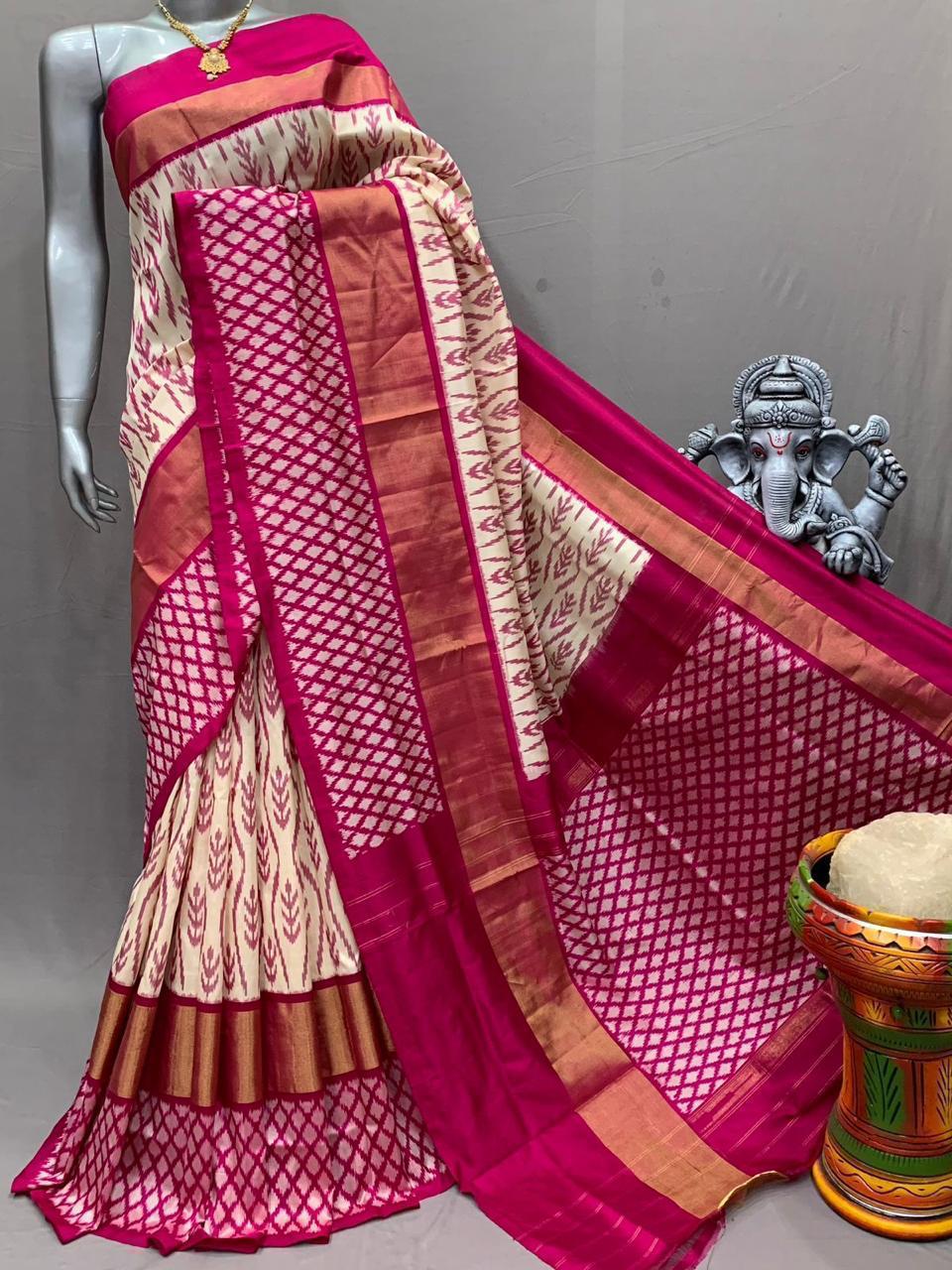 Ikkat sarees