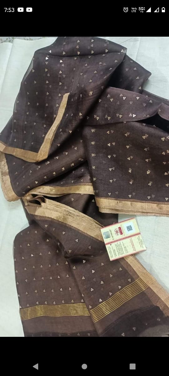 Muslin silk sarees