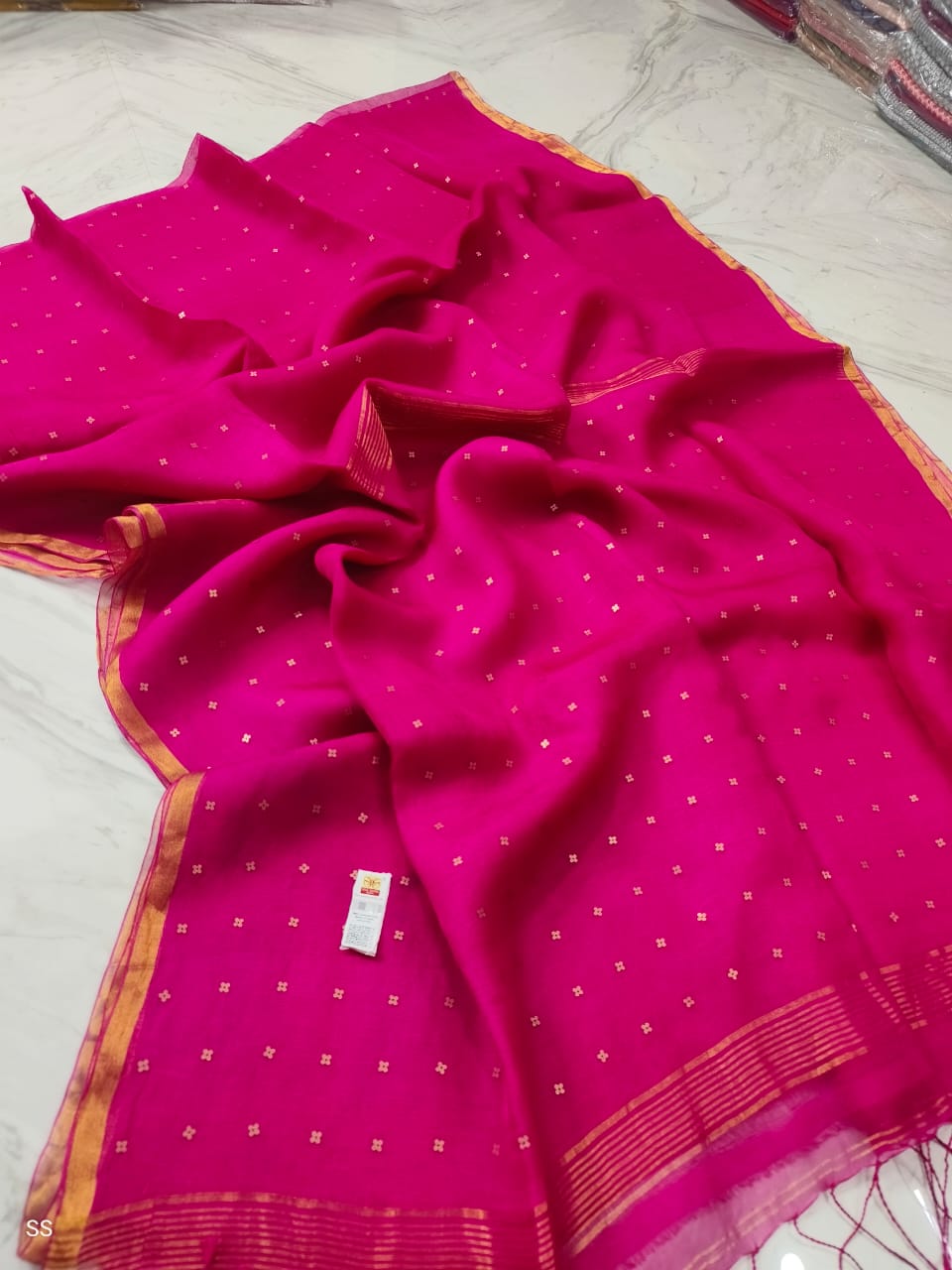 Muslin silk sarees