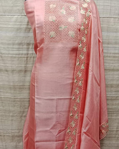 Tussar silk suits