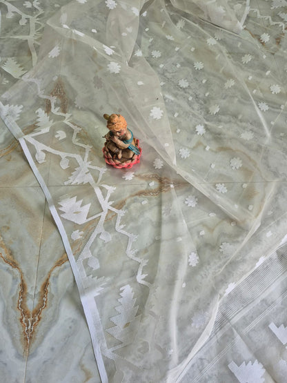 Resham silk jamdani sarees