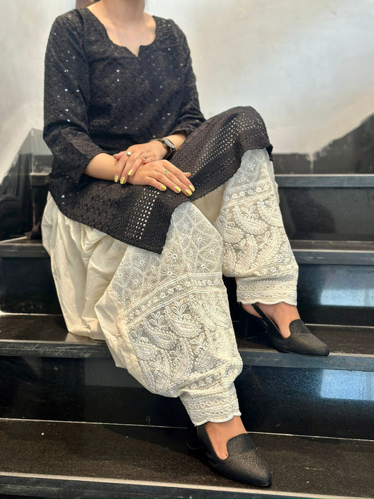 Chikan salwar kameez