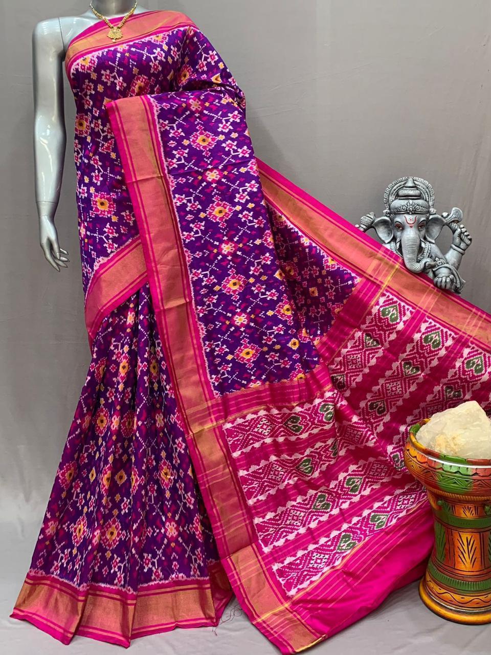 Ikkat sarees