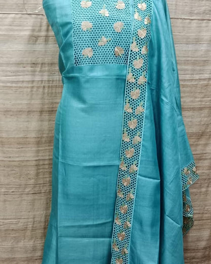 Tussar silk suits