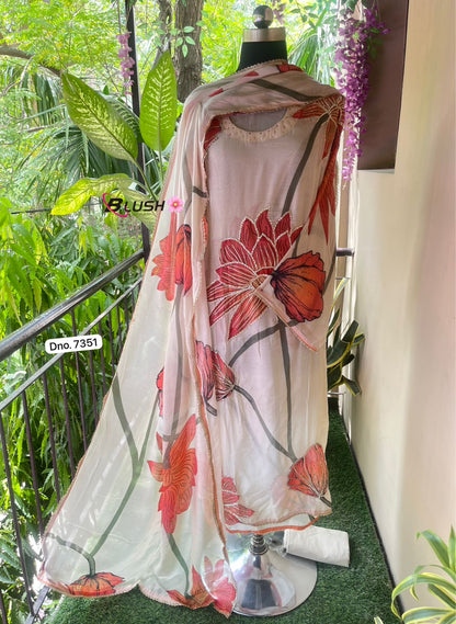 Unstiched dress materials