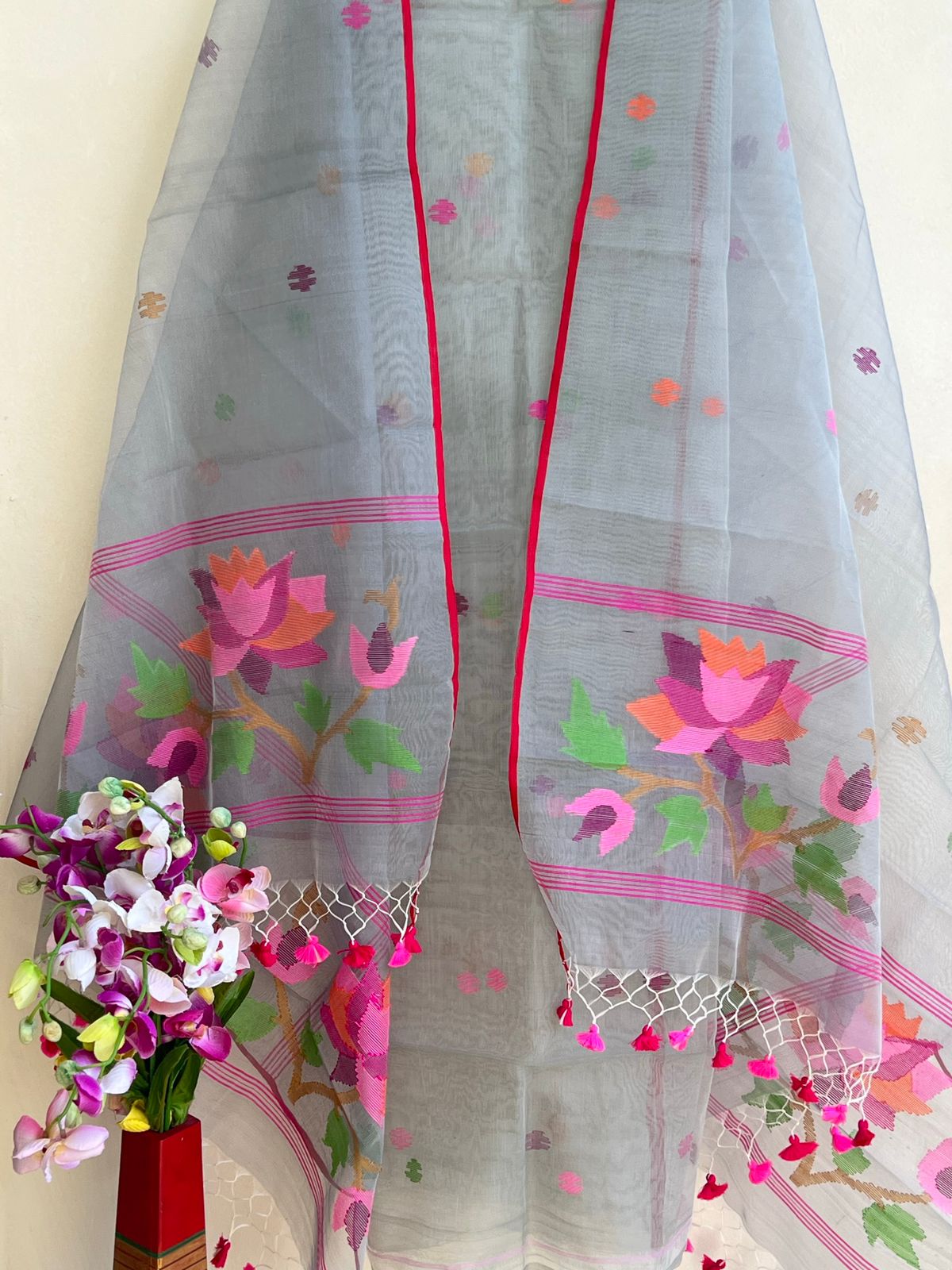 Jamdhani unstitched suits